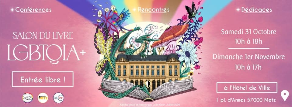 Salon du Livre LGBTQIA+ de Metz