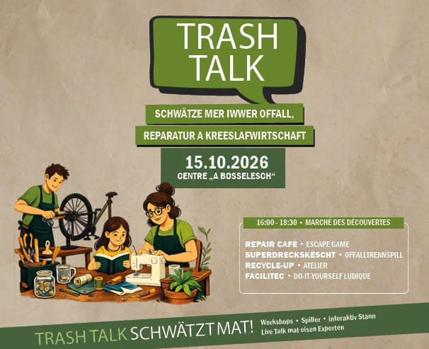 Marché des Découvertes – “Trashtalk”