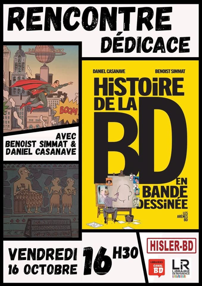 Rencontre dédicace avec Daniel Casanave et Benoist Simmat