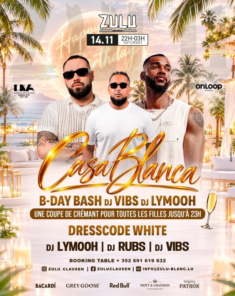 Casablanca – B-Day Bash