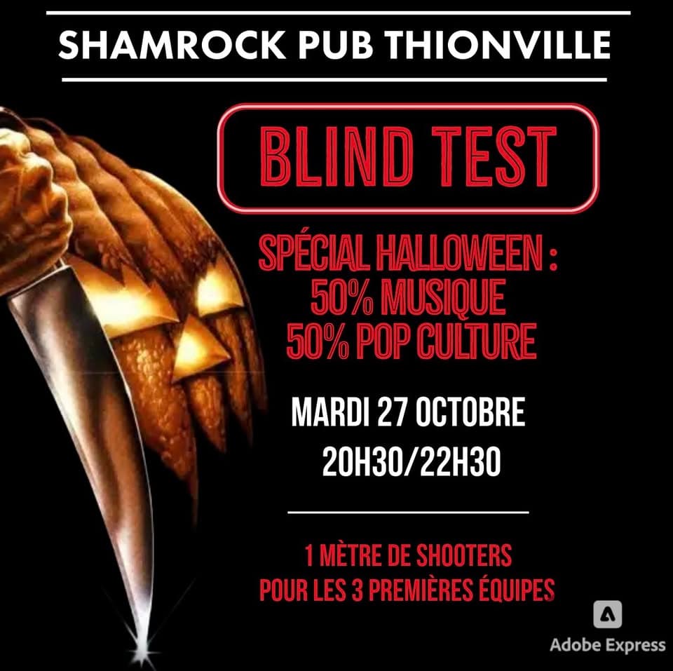 Blind Test “Halloween edition”