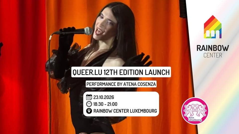 queer.lu 12th Edition Launch – Performance by Atena Cosenza