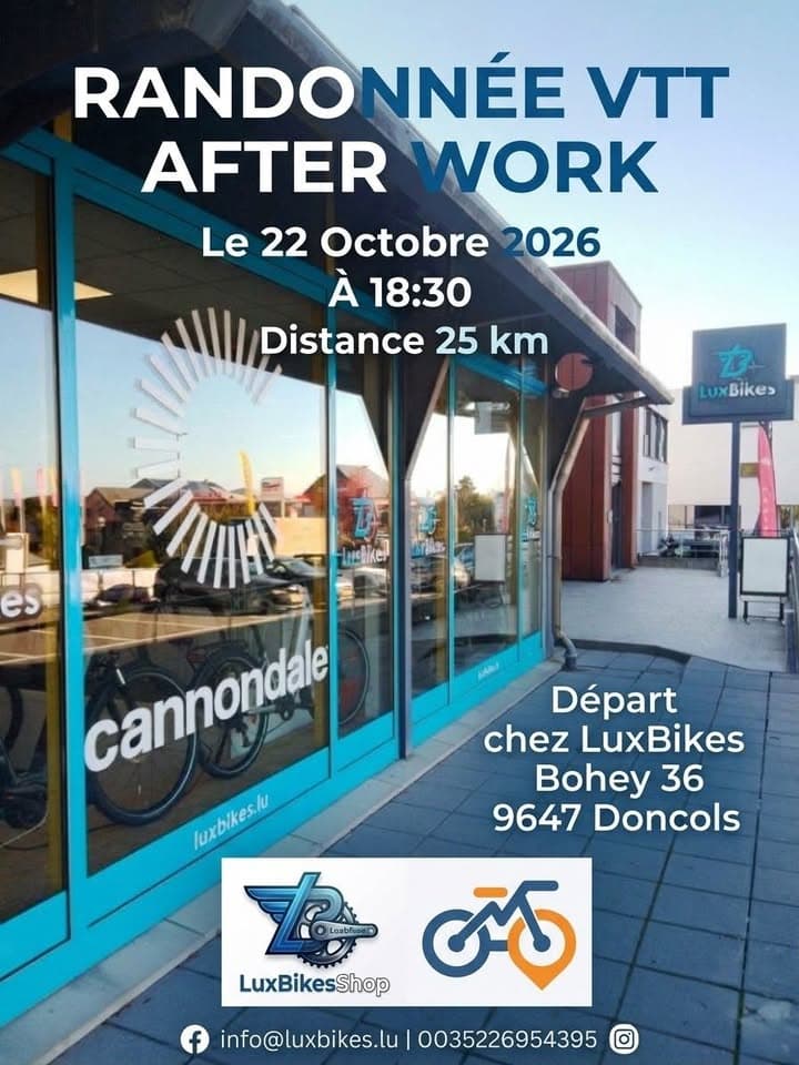 LuxBikes Afterwork MTB Ride