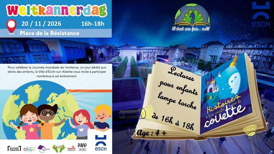 Weltkannerdag - World Children's Day (Esch-sur-Alzette)