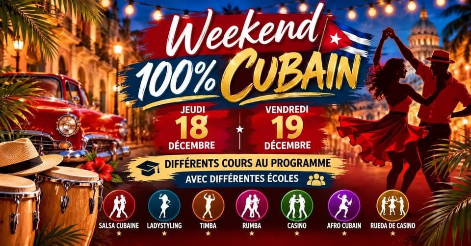 Weekend 100 % cubain !