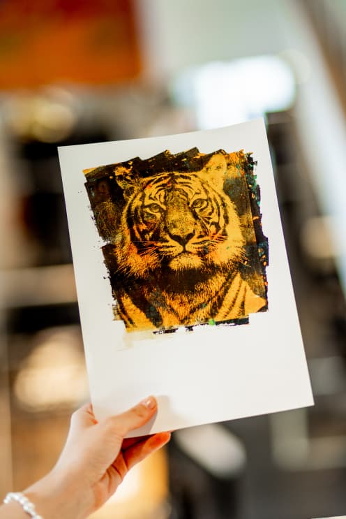 Atelier de gel-printing | Édition Halloween