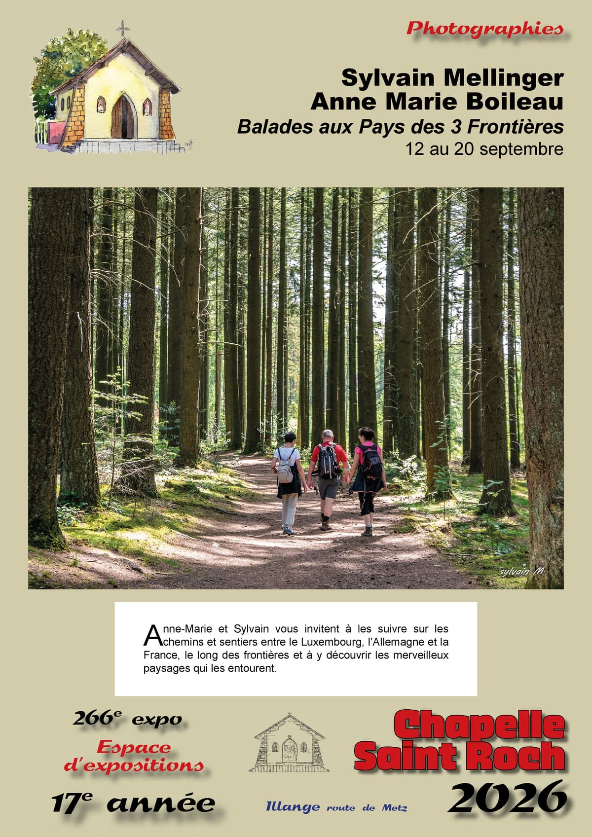 Exhibition: Walk in the Three Borders Region