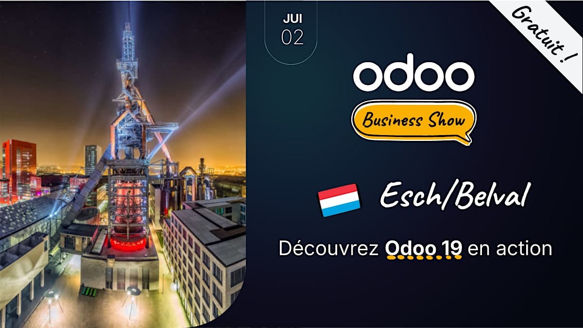 Odoo Business Show Esch/Belval