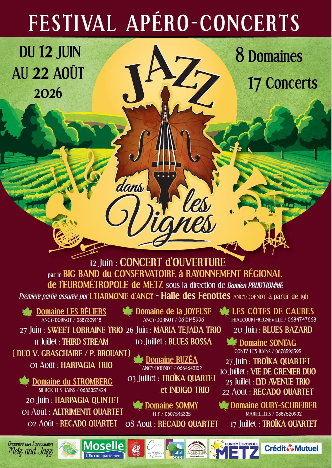 Jazz in the Vineyards - Domaine Sontag