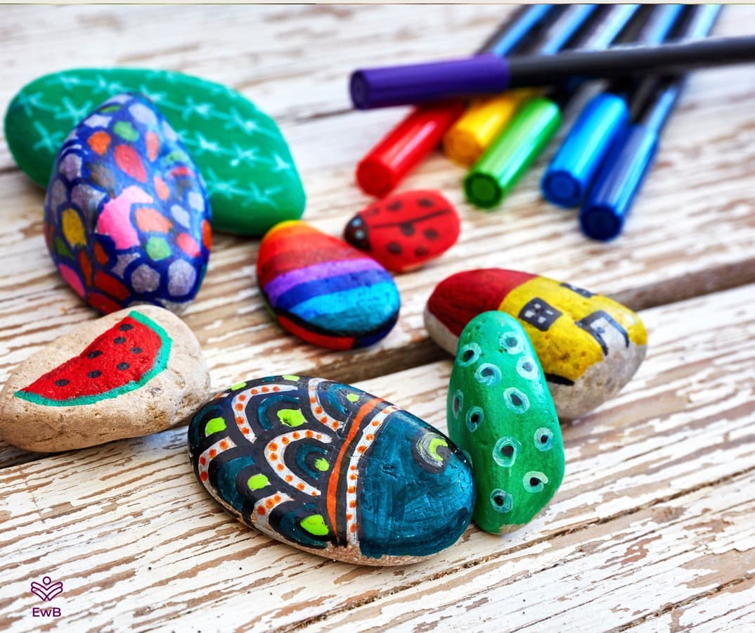 Colorful stones, colorful stories