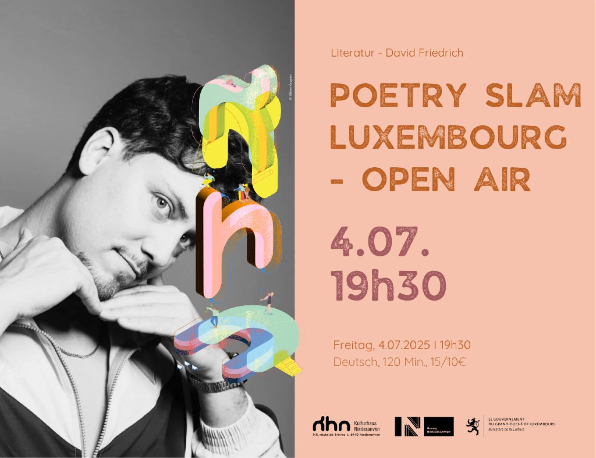 Poetry Slam Luxembourg - Open Air