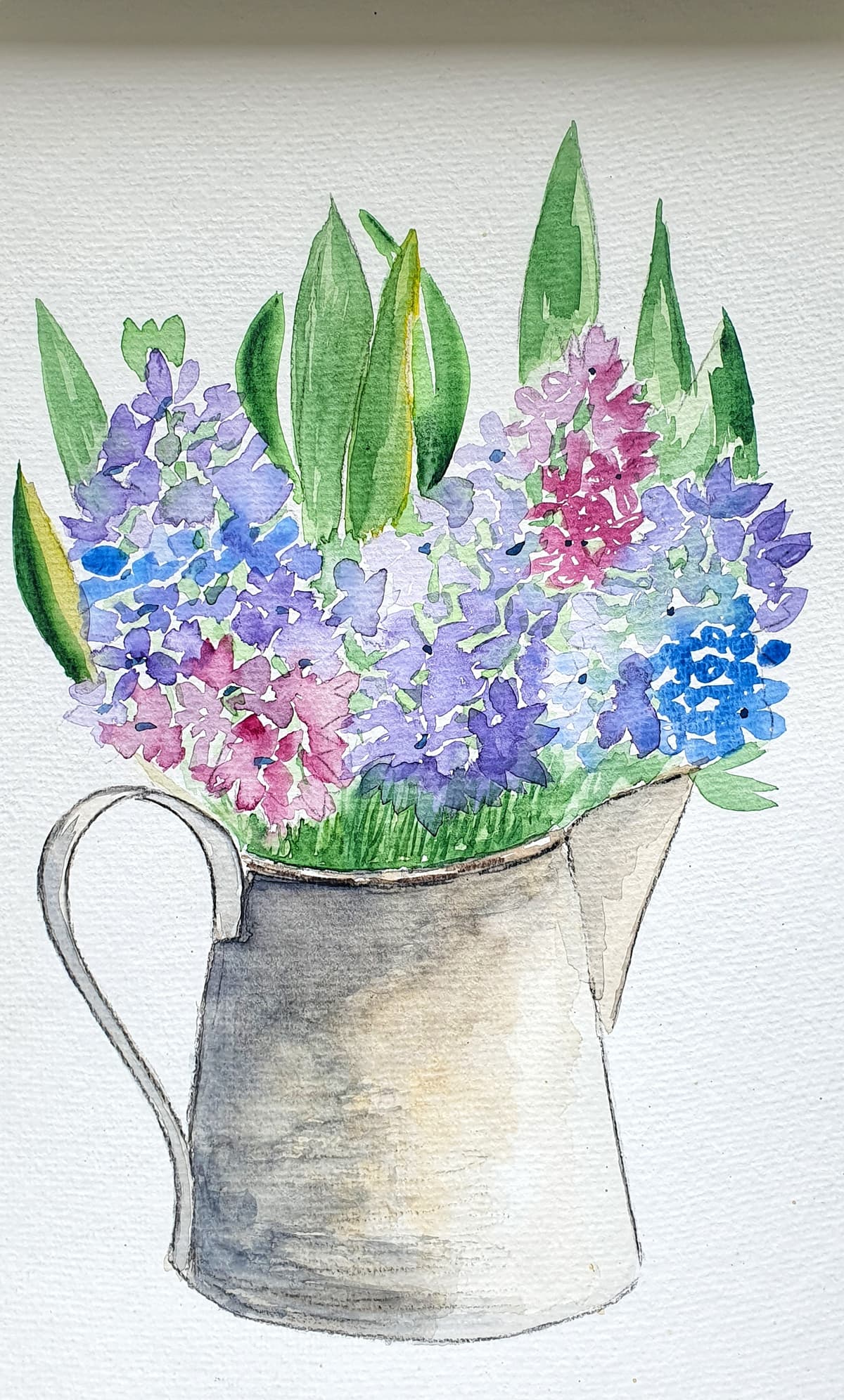 Aquarelles pour adultes : fleurs d’été