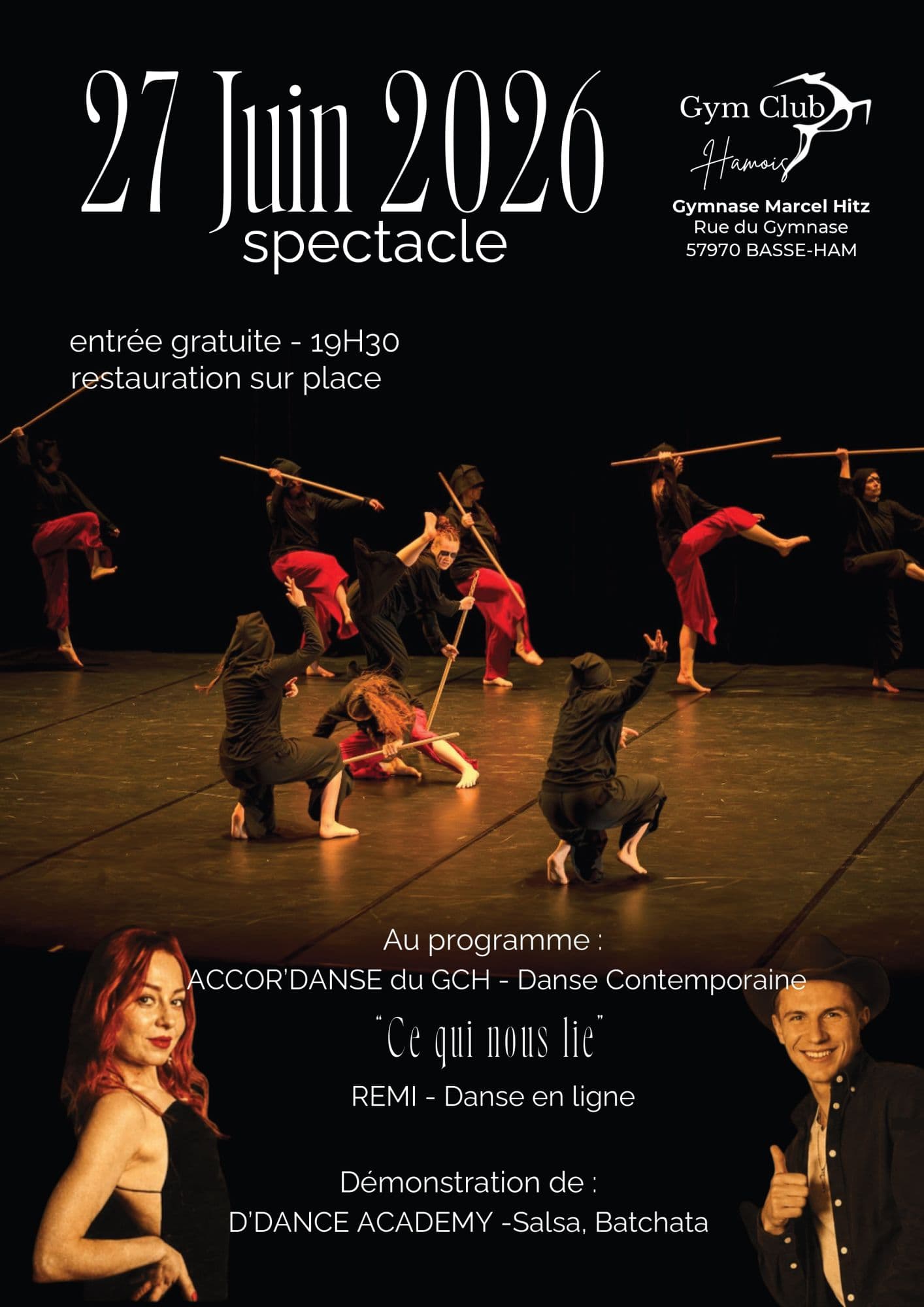 Spectacle Gym club hamois