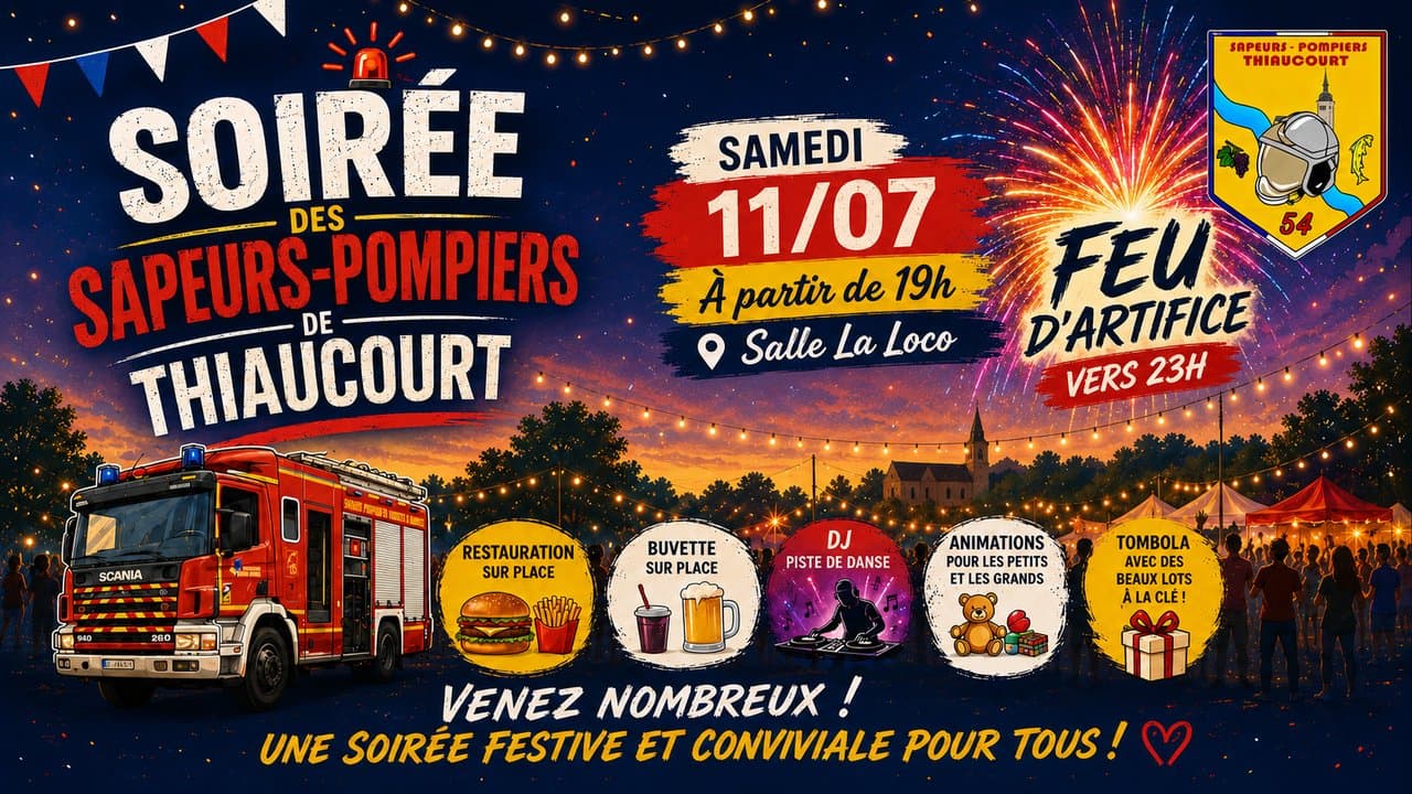 Firefighters' Night in Thiaucourt