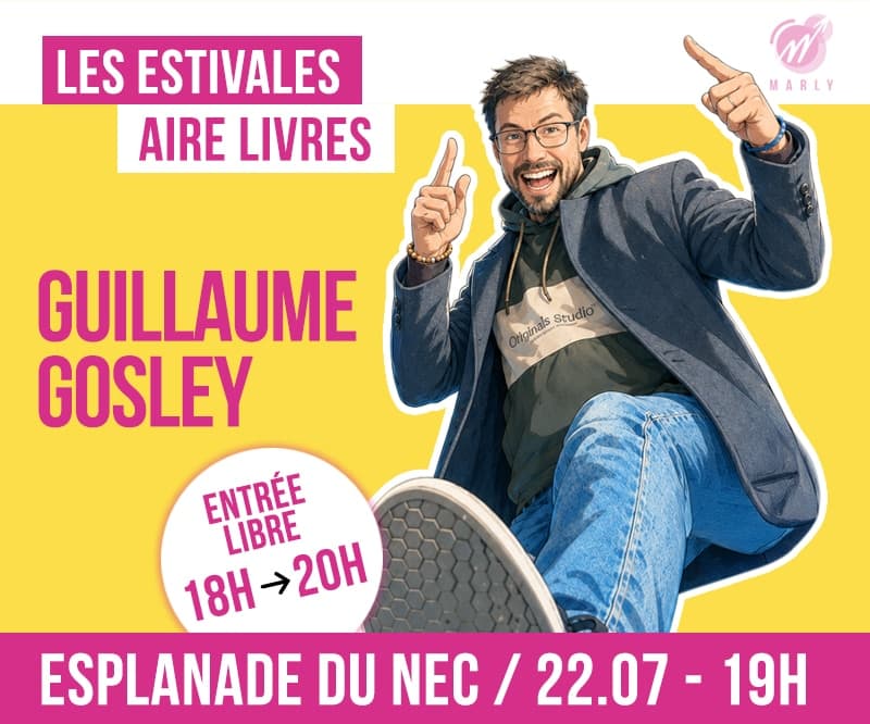 Les estivales Aire Livres – Guillaume GOSLEY