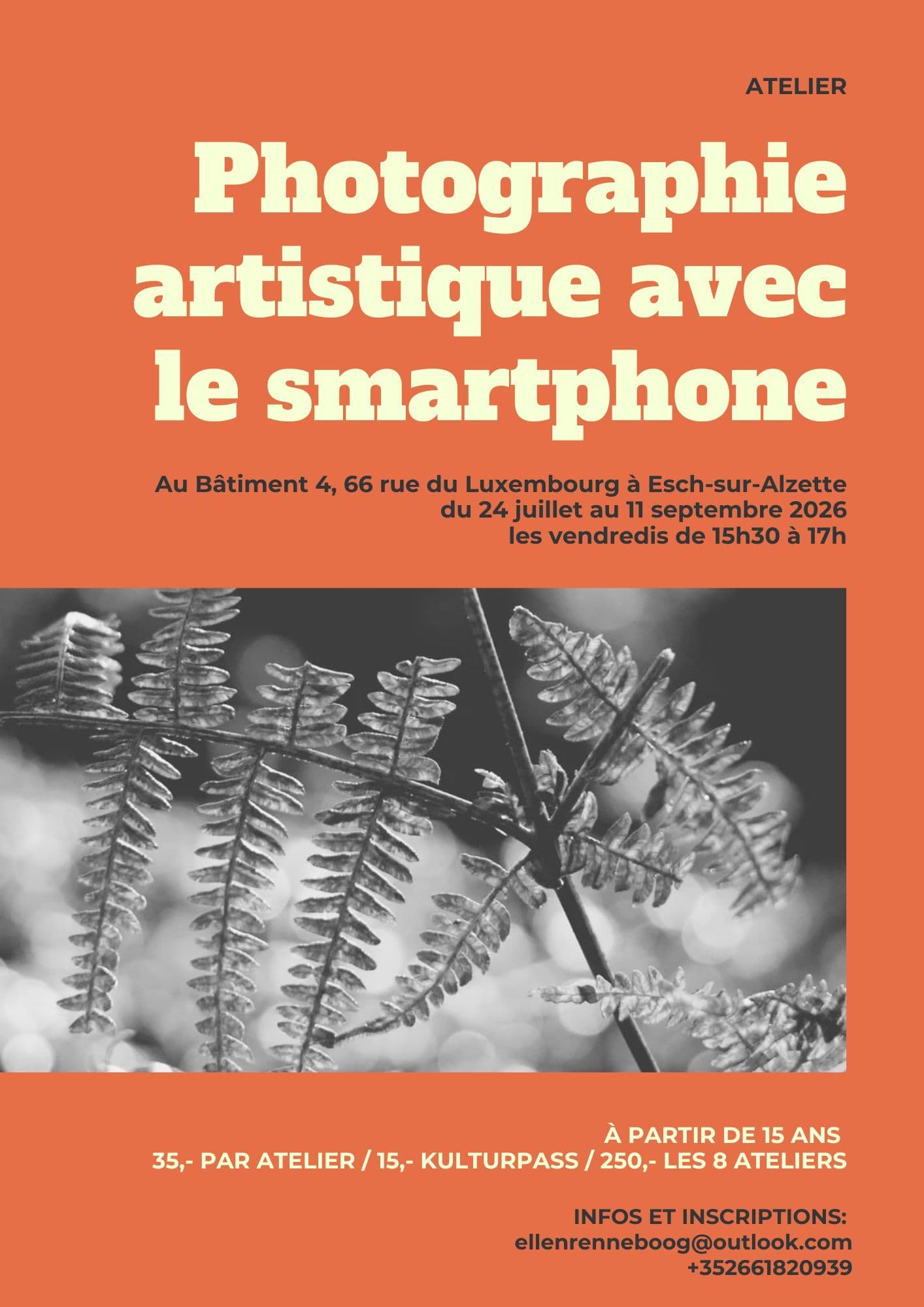 Art photography with a smartphone