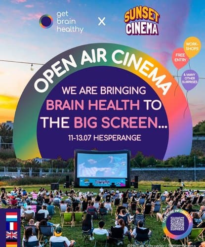 Open Air Cinema 13.07 - Get Brain Healthy