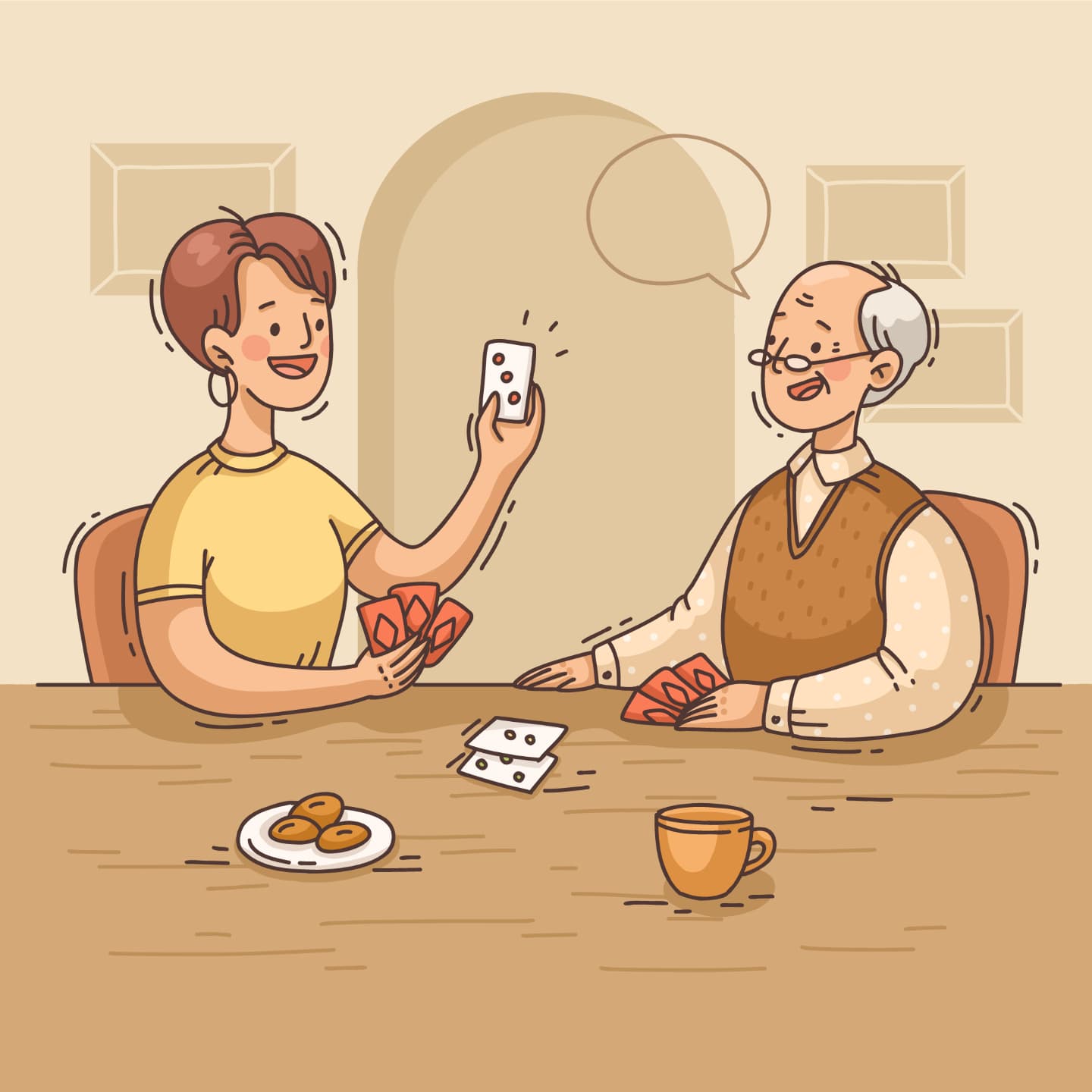 Memory workshop for seniors at seniors' club