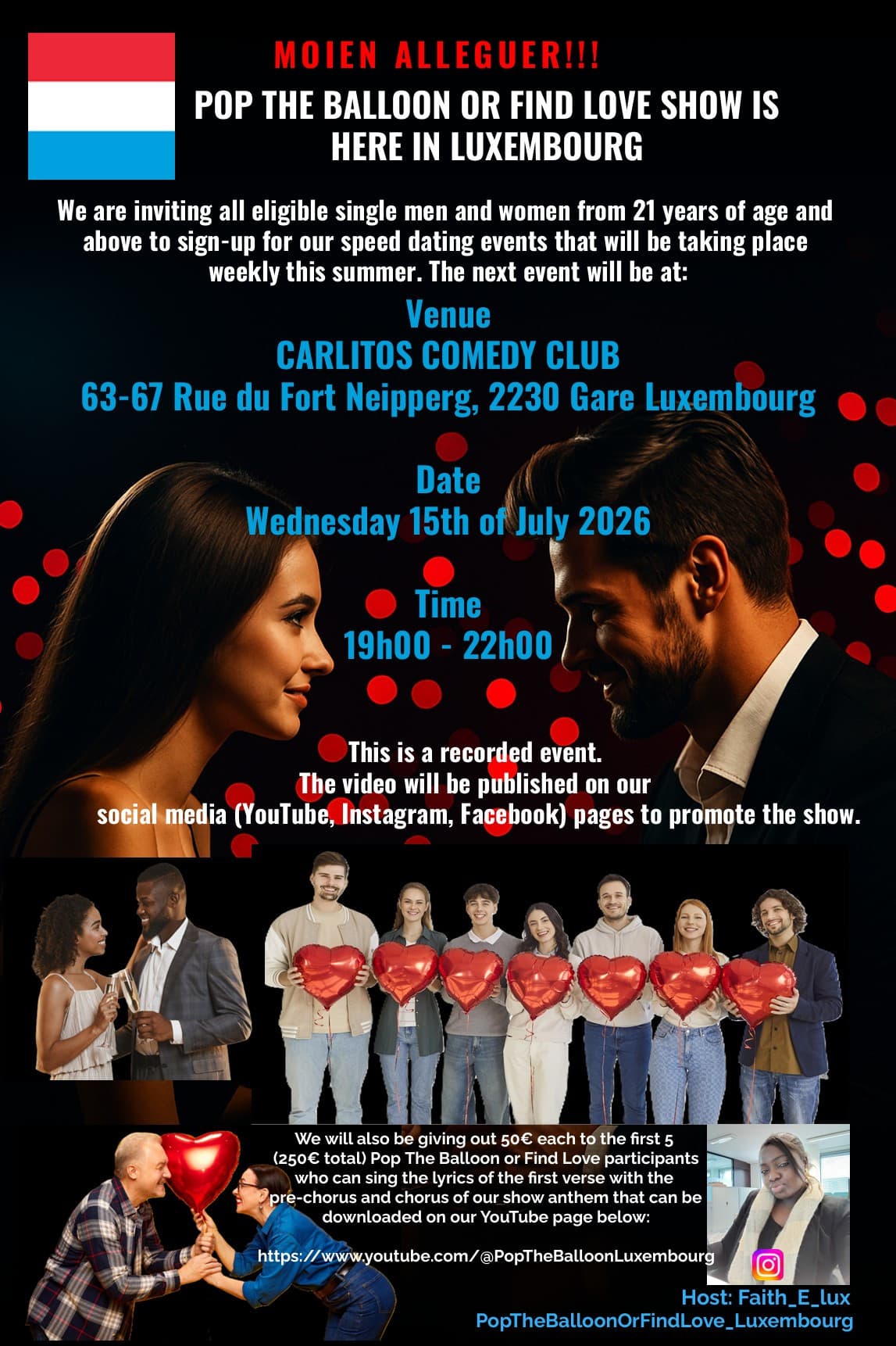 Pop the Balloon - Dating Event