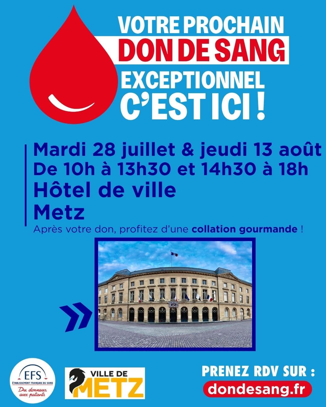 Collecte de sang