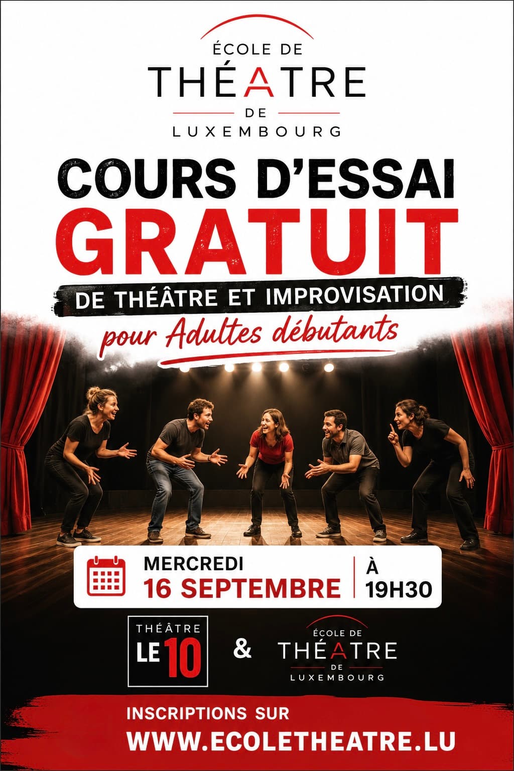 Trial theatre & improvisation class