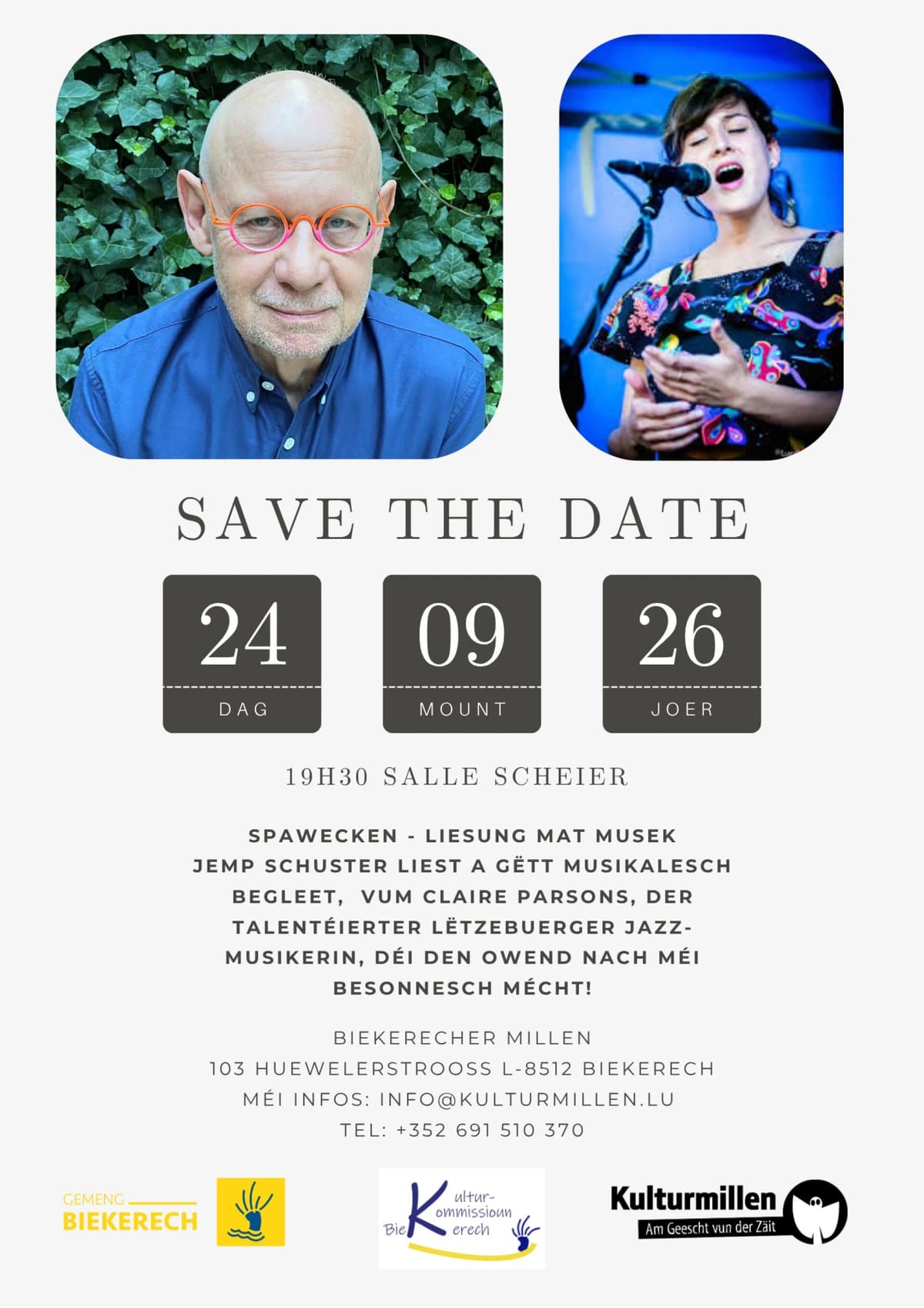 Concert Spawecken - Jemp Schuster