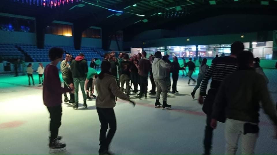 Soirée patinoire étudiante