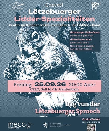 Concert Lëtzebuerger Lidder-Spezialitéiten