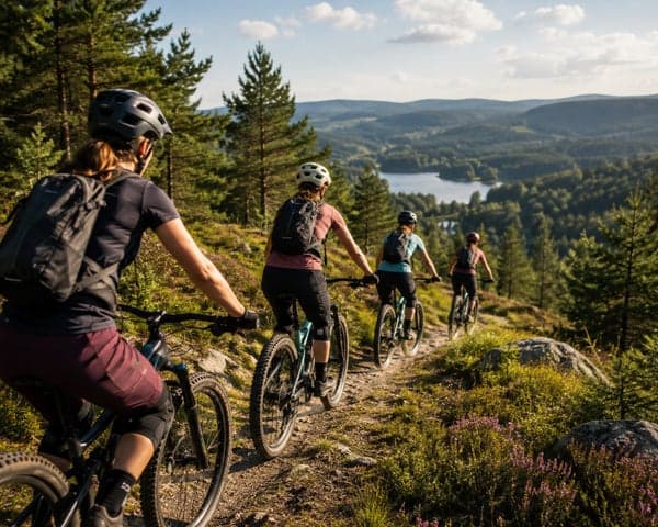 Sortie VTT entre femmes