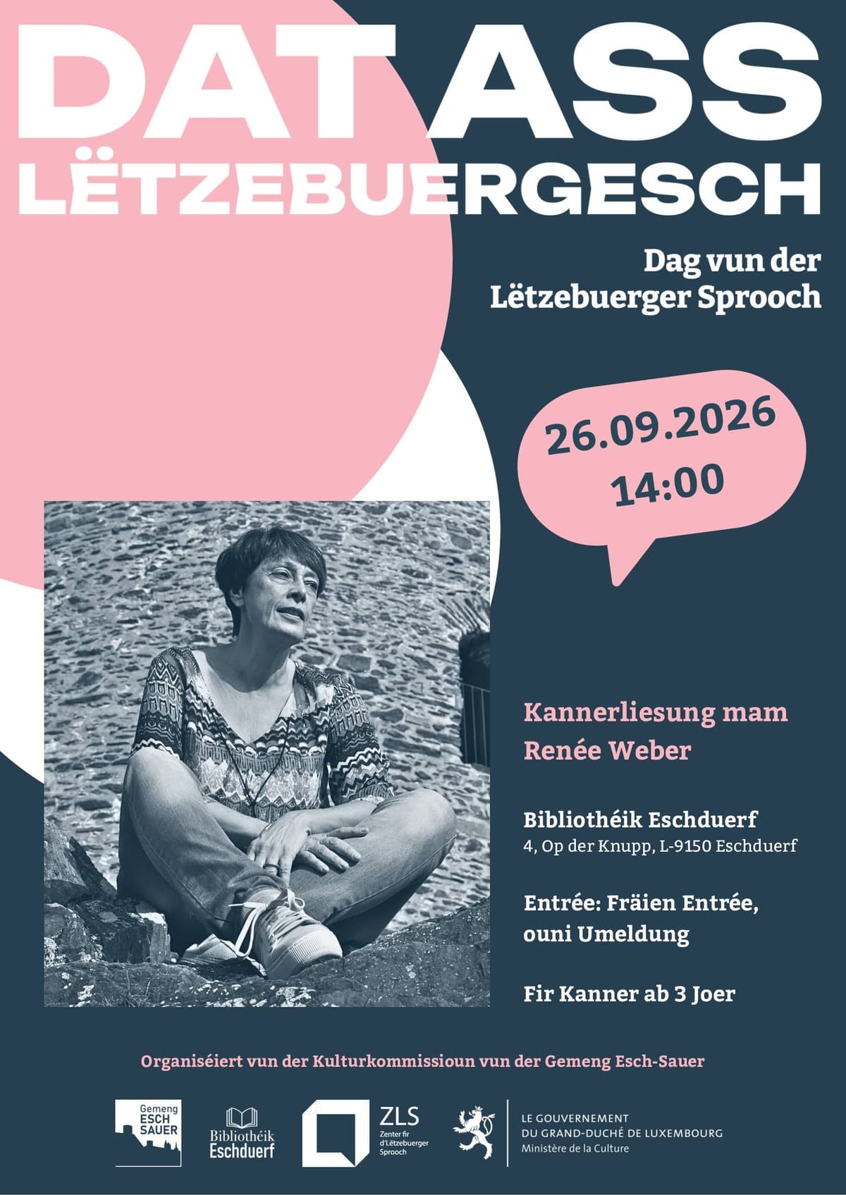 Children's reading - Luxembourgish Language Day