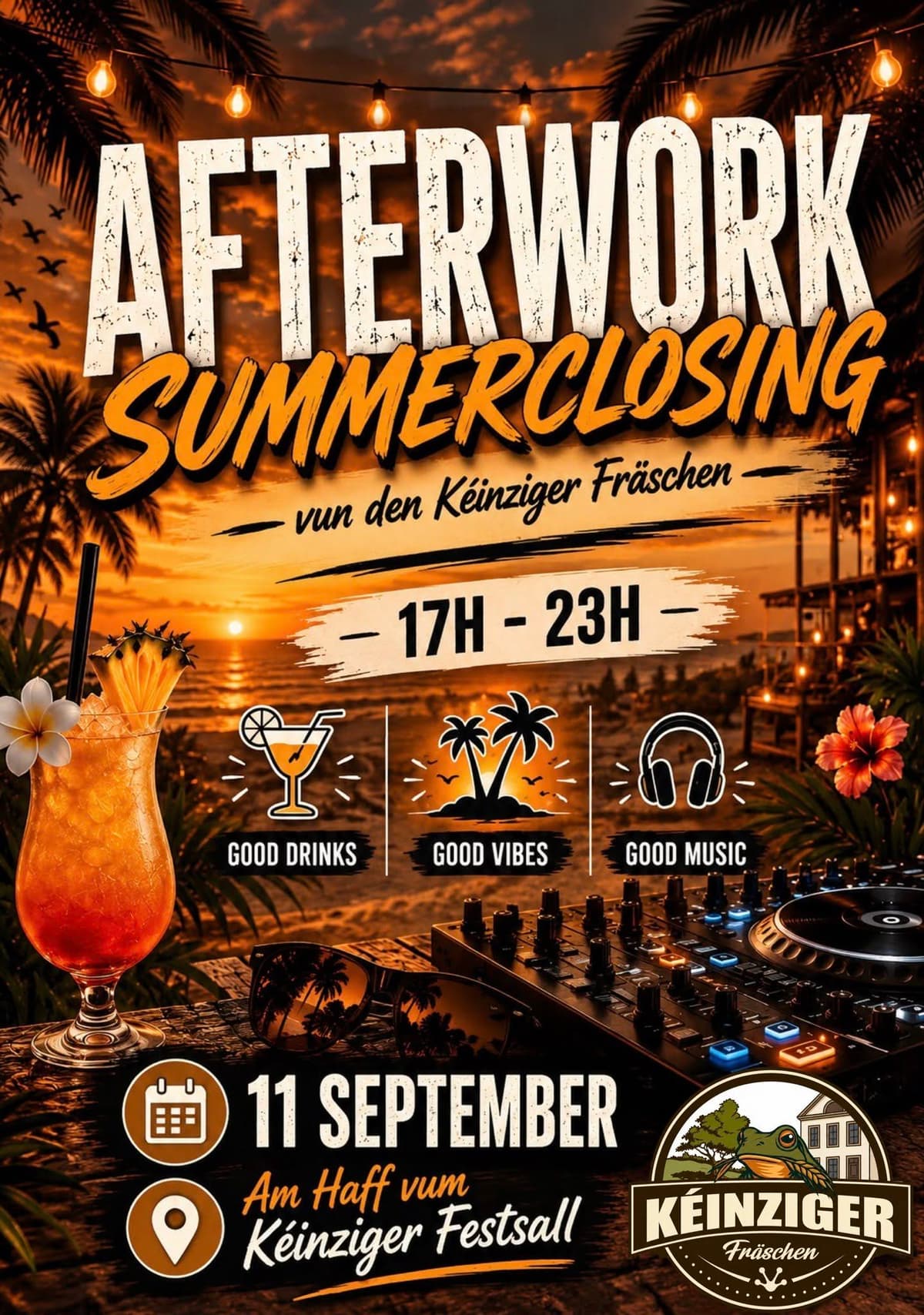 Afterwork Summer Closing – Kéinziger Fräschen