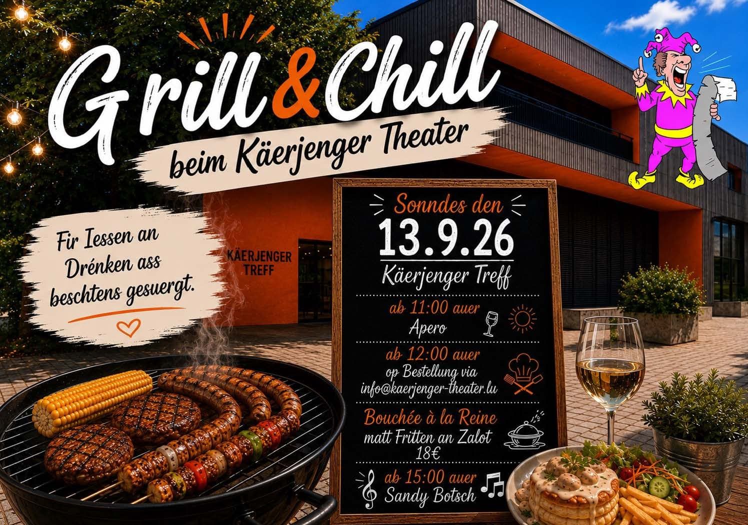Grill & Chill – Käerjenger Theater
