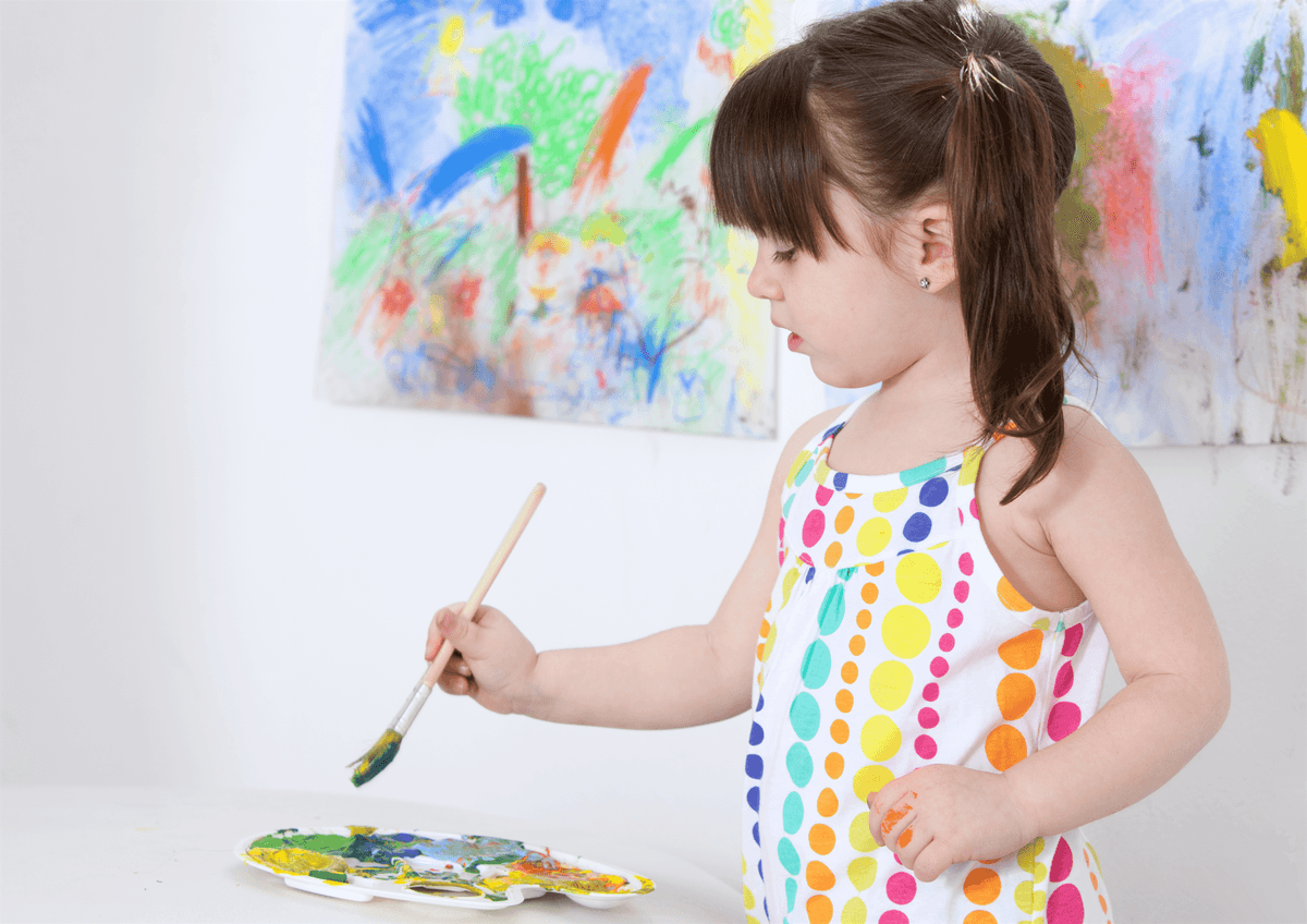 Atelier peinture pour les tout-petits