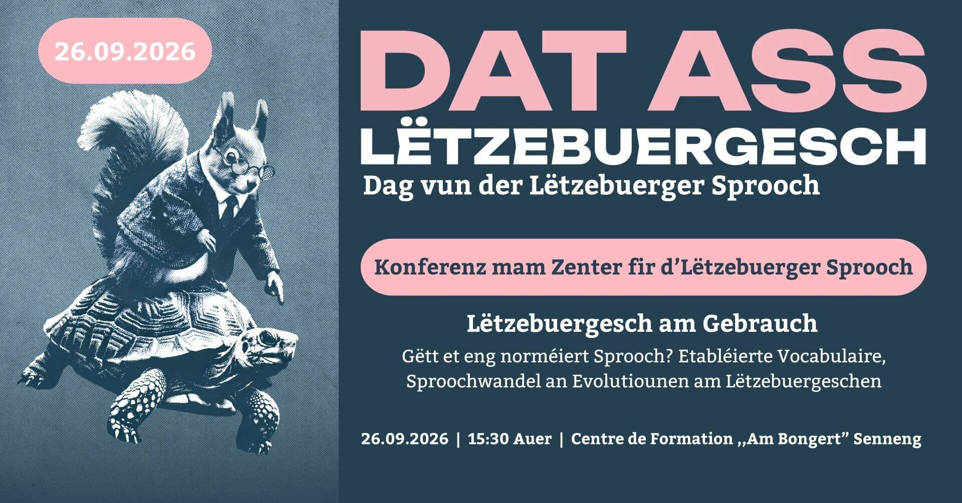 Luxembourgish Language Day: Conference – Luxembourgish in Practice