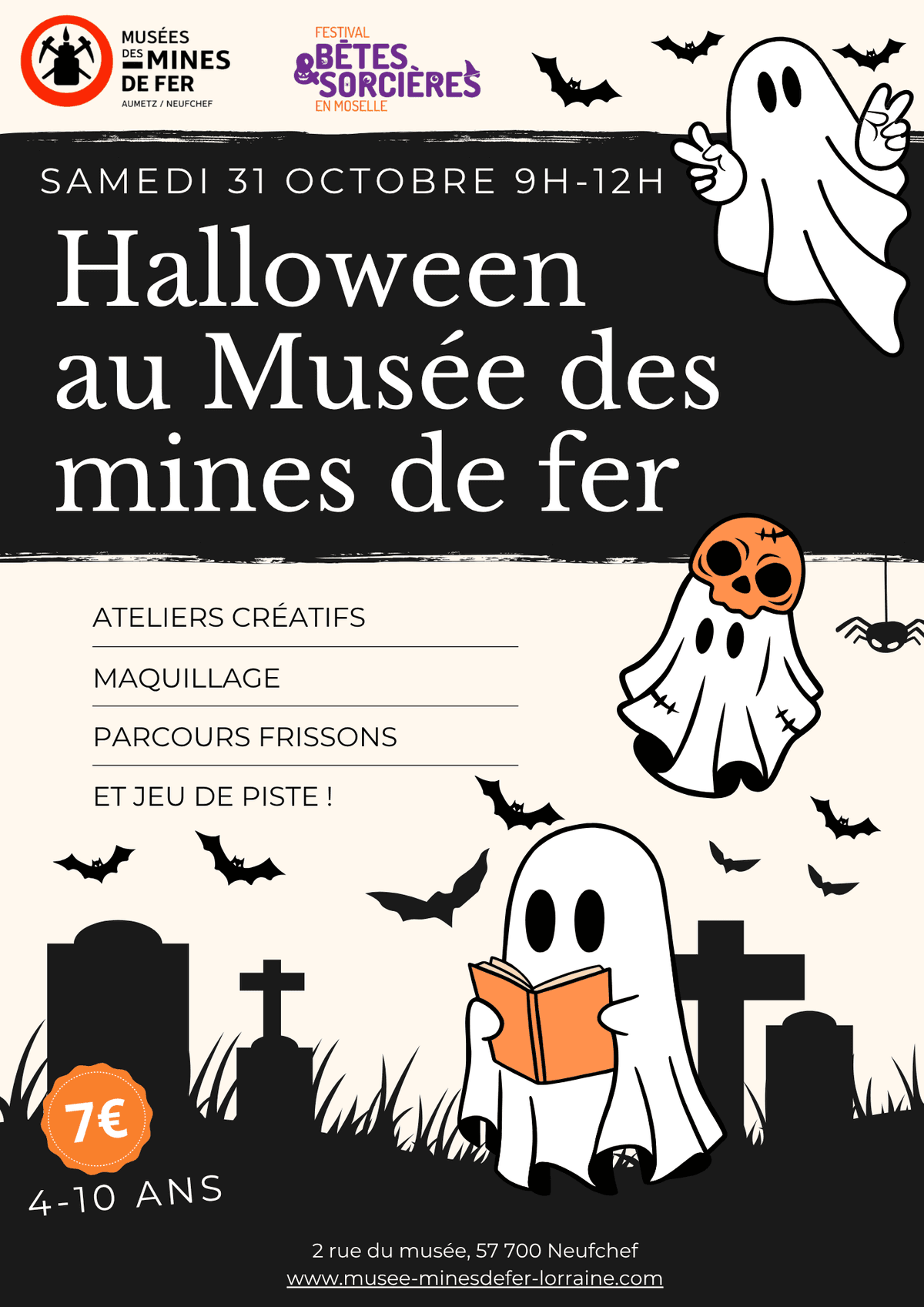 Halloween at the Musée des Mines de Fer