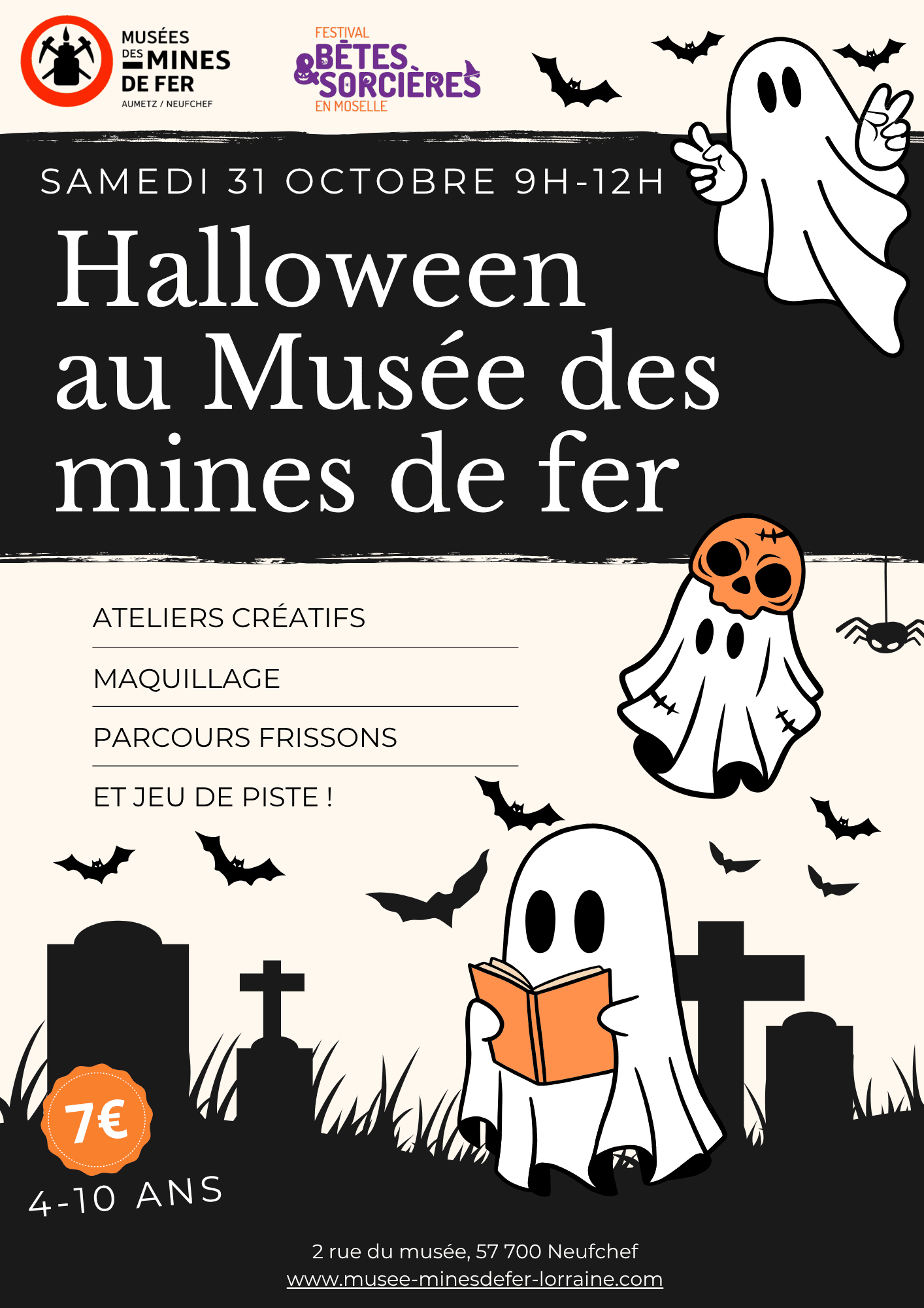 Halloween at the Musée des Mines de Fer