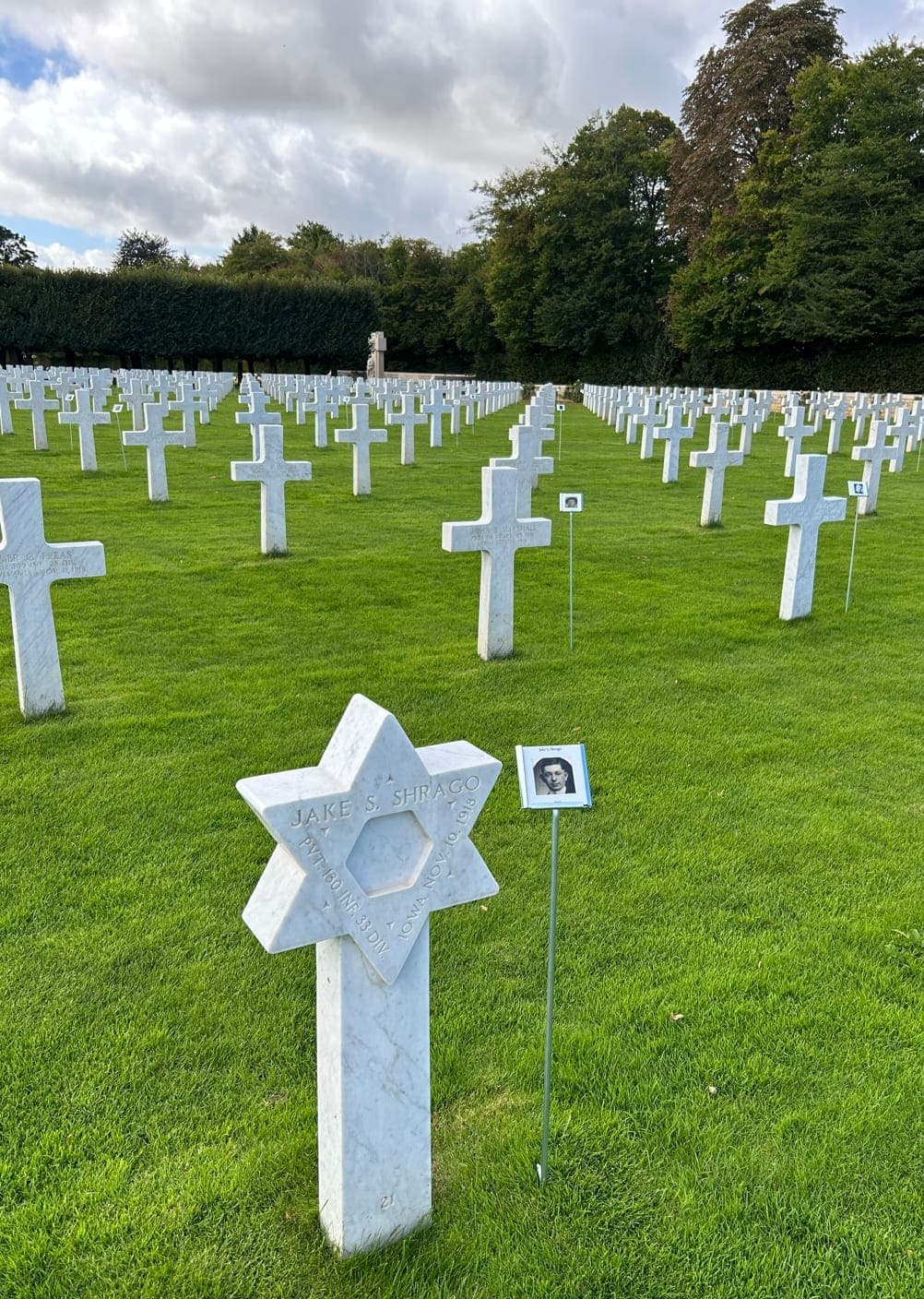 Call for volunteers at the Thiaucourt American Cemetery