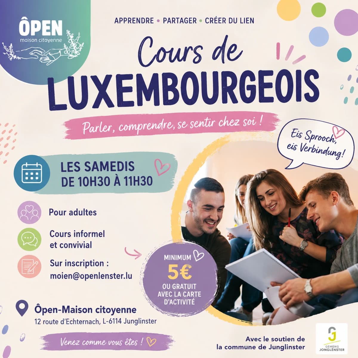Informal Luxembourgish course