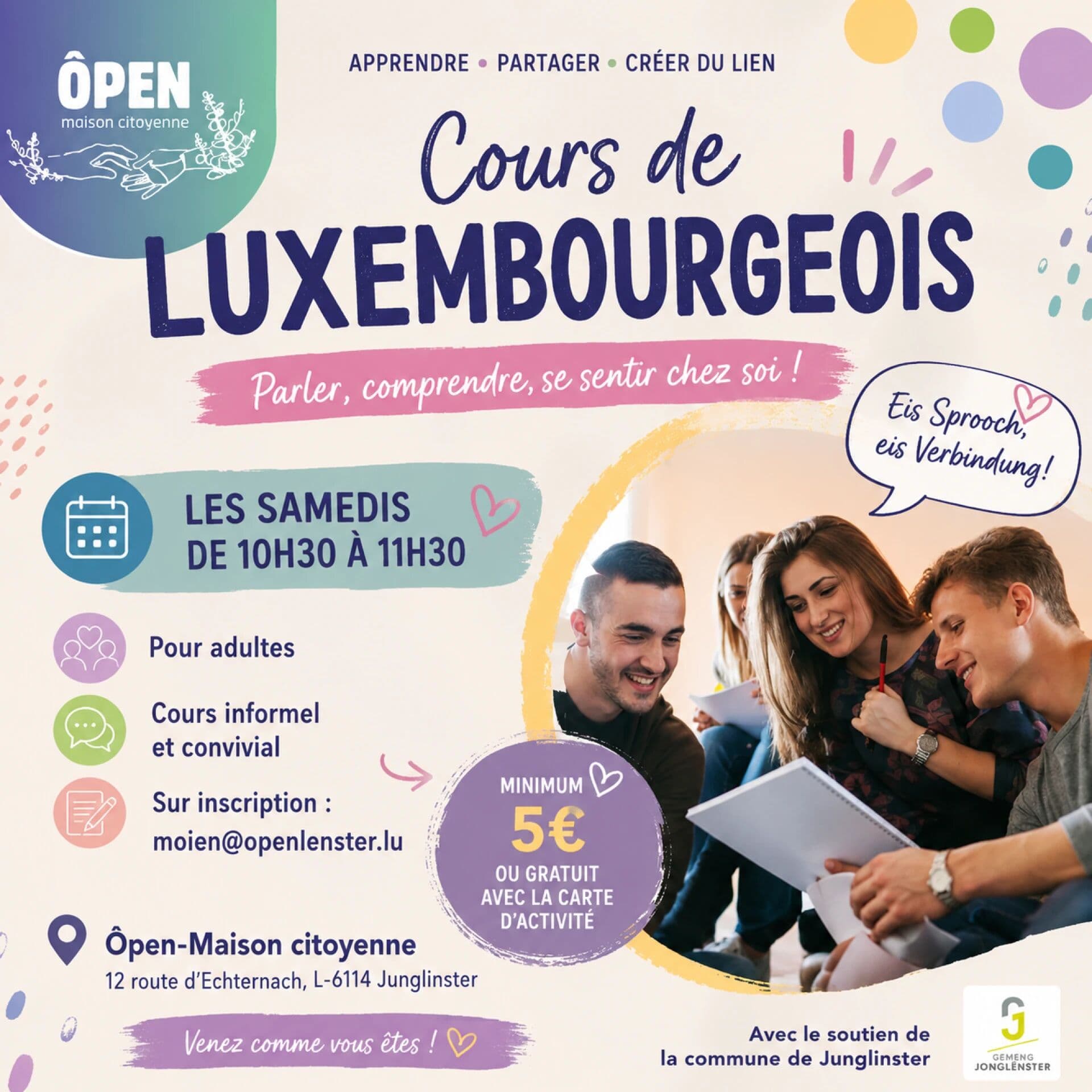 Informal Luxembourgish course