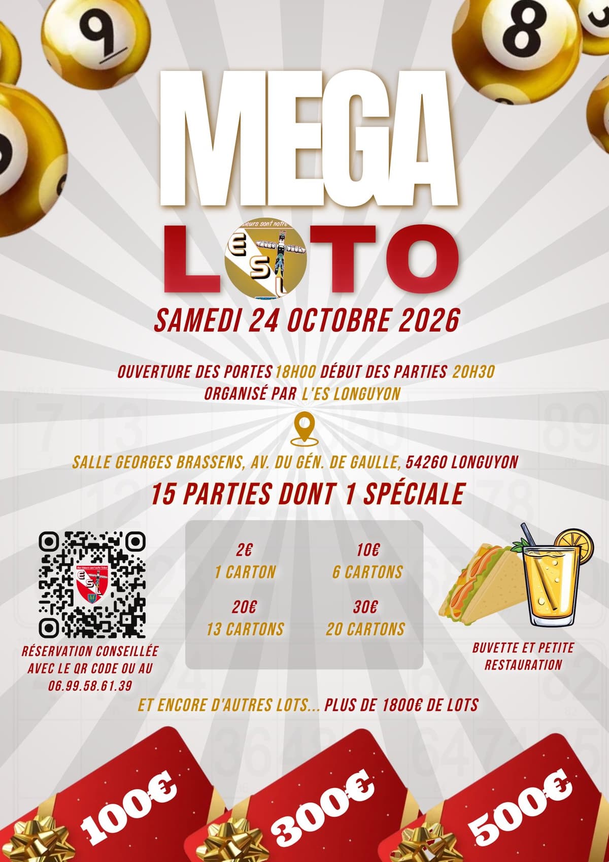 Mega loto de l'ES Longuyon
