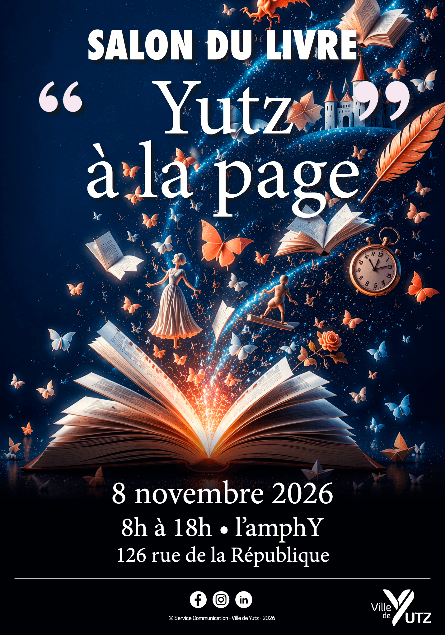 Yutz à la page : 2e édition du salon du livre