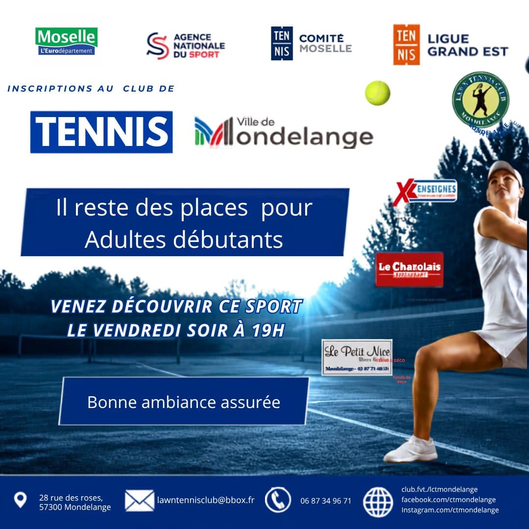 Tennis Club Mondelange Registration
