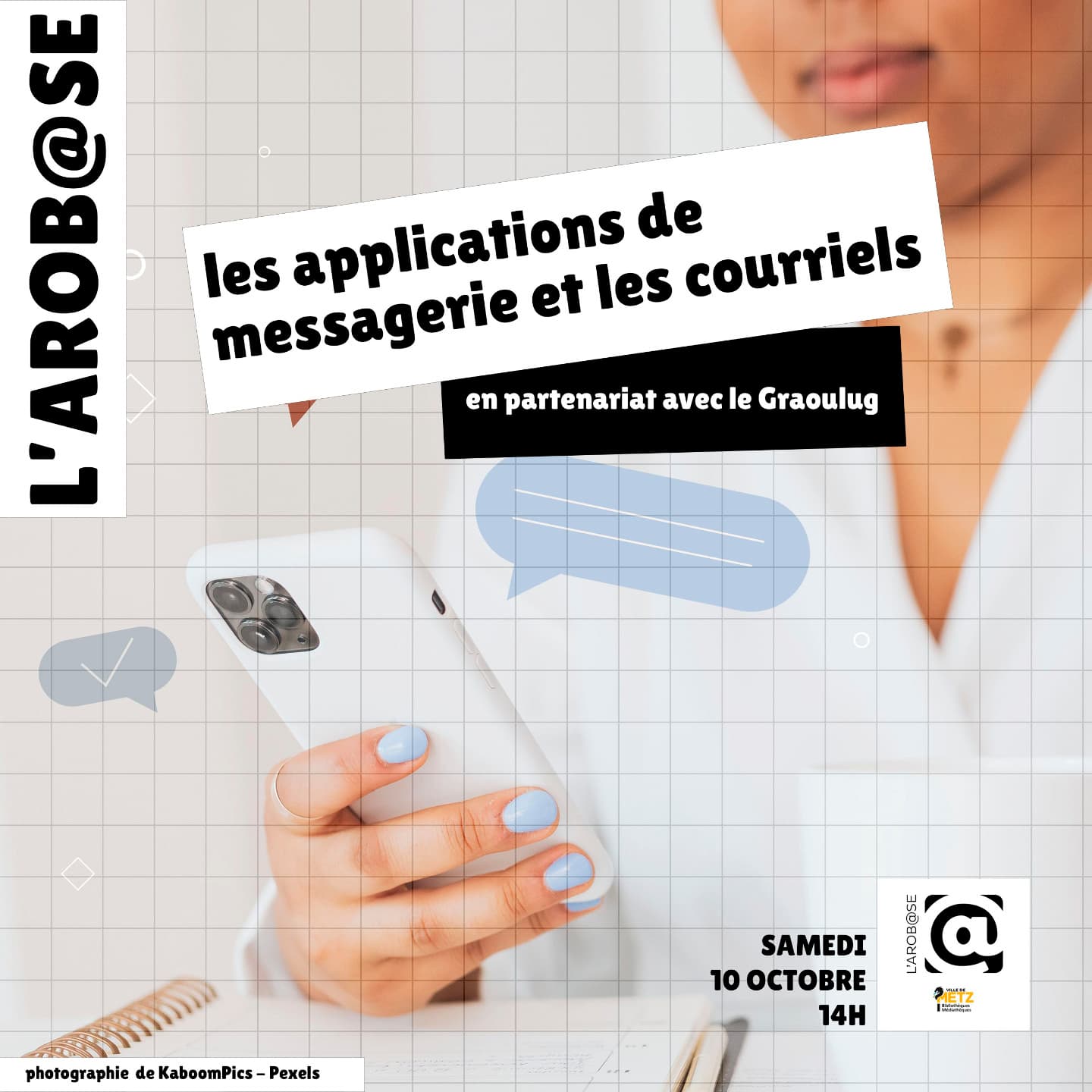 Messaging apps and emails