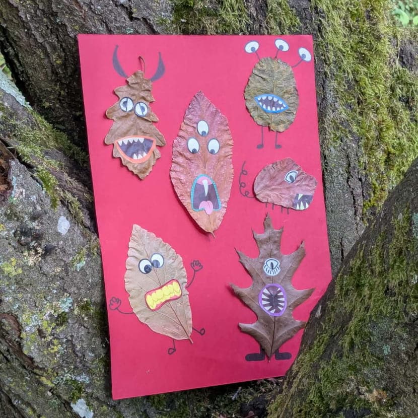 Atelier enfants (3-6 ans) - Le monstre caché sous la feuille