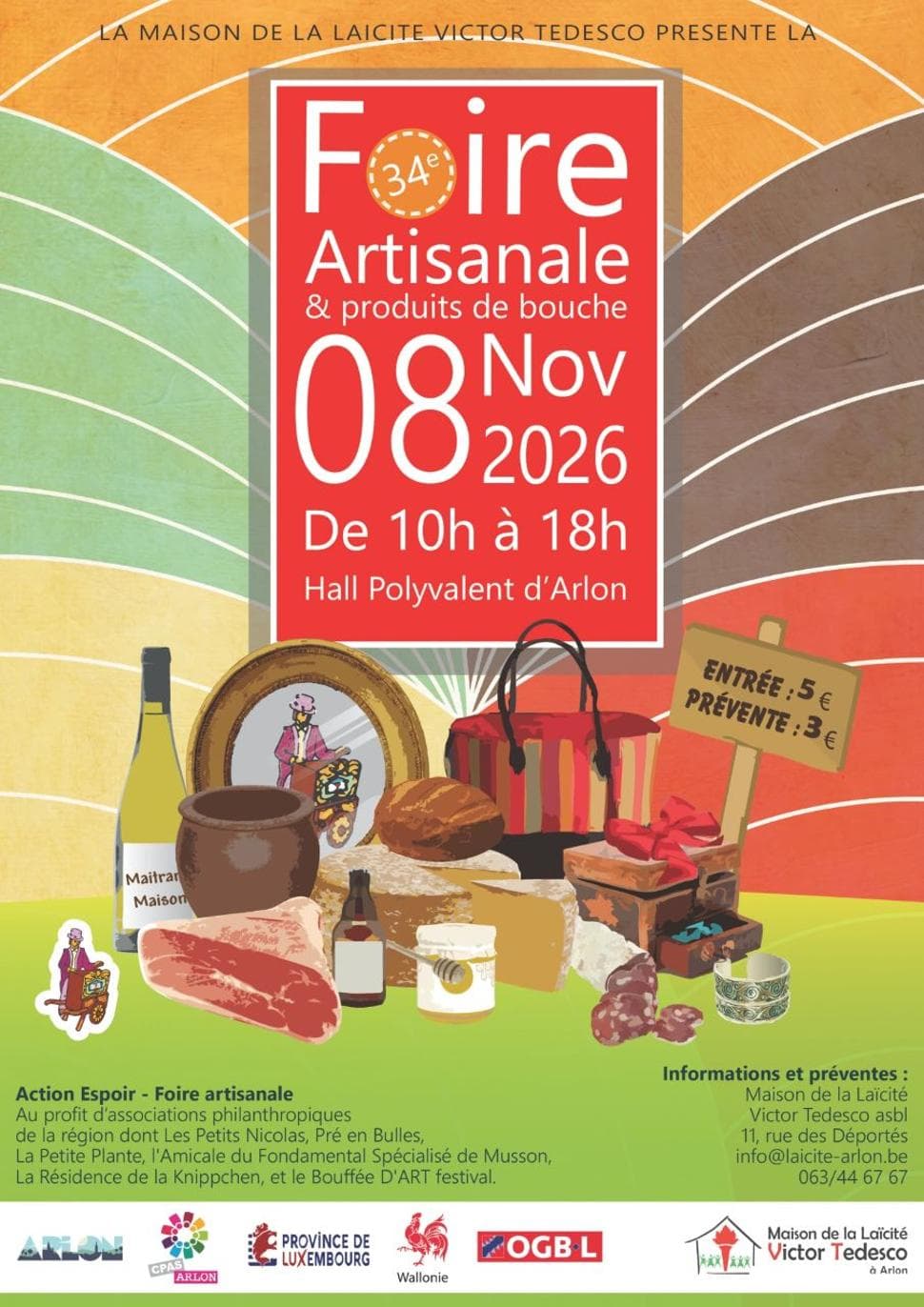 34e Foire Artisanale & Produits de Bouche