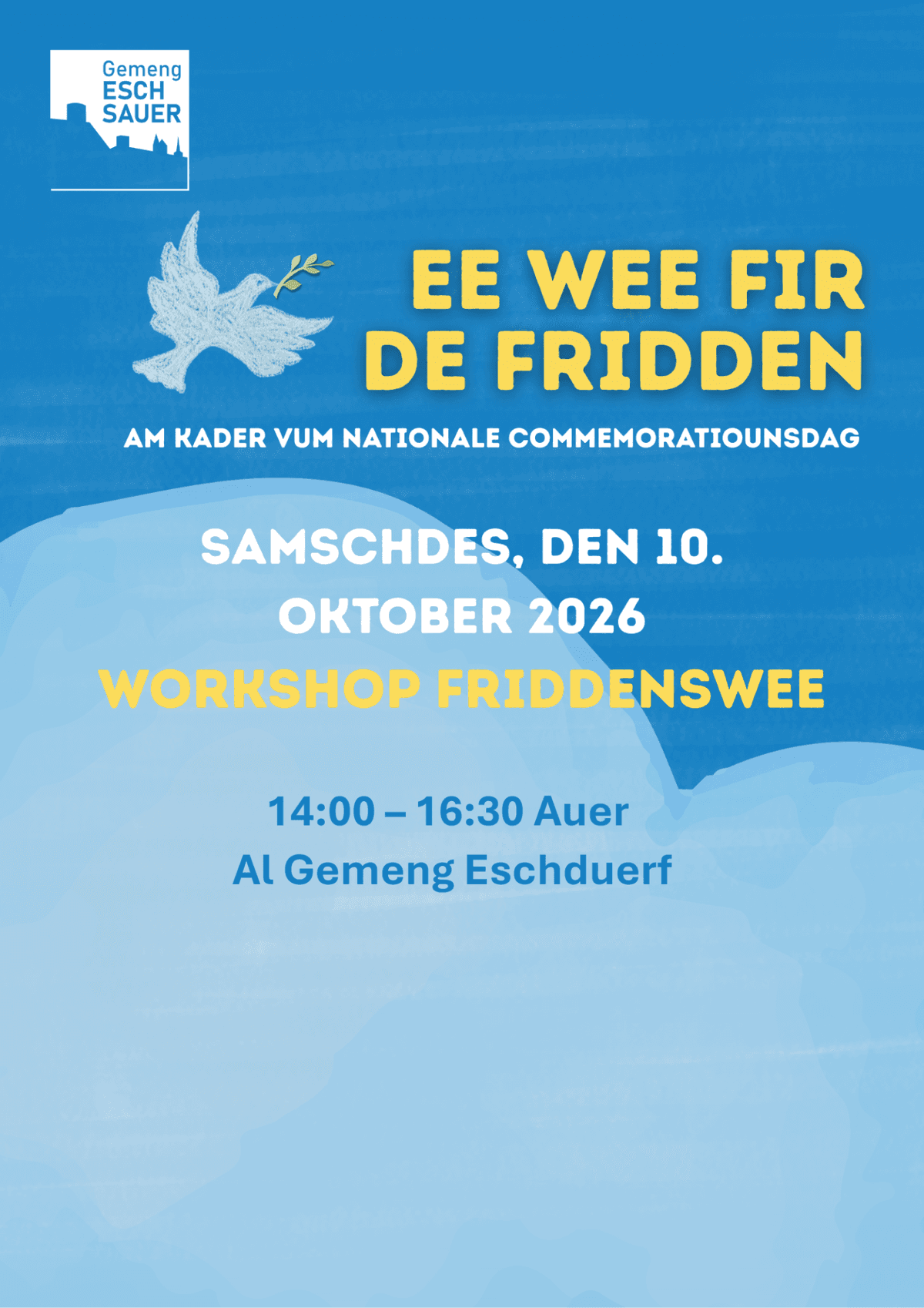 Workshop « Path to Peace » – National Commemoration Day