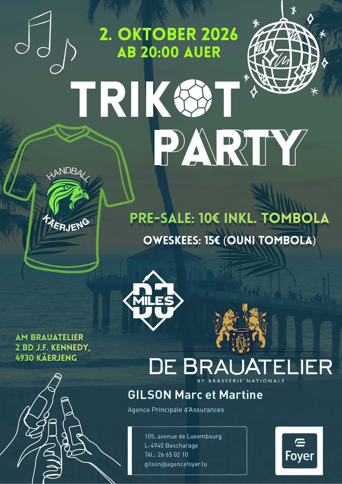Trikot Party – Handball Käerjeng