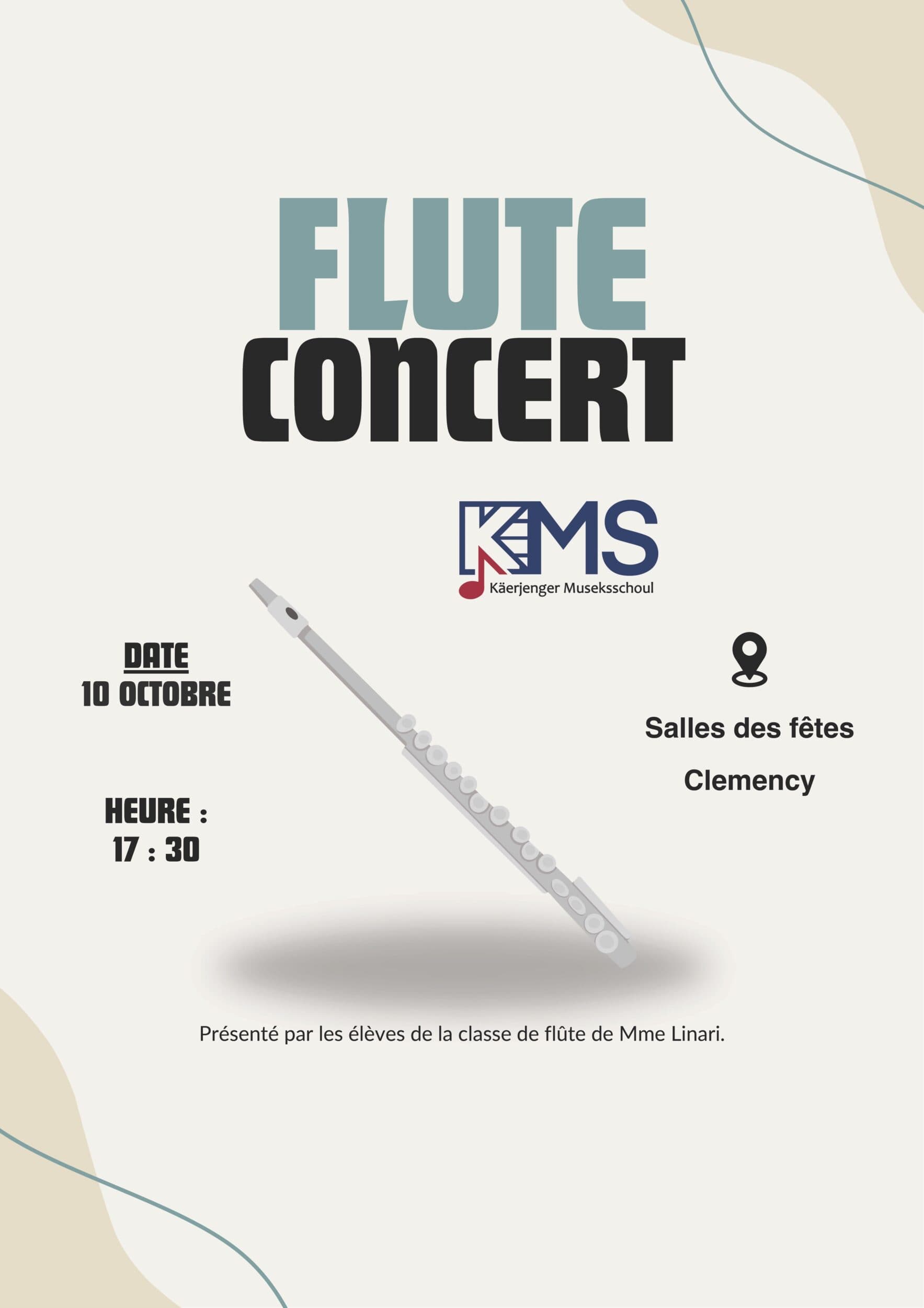 Concert de flûte – Käerjenger Musekschoul