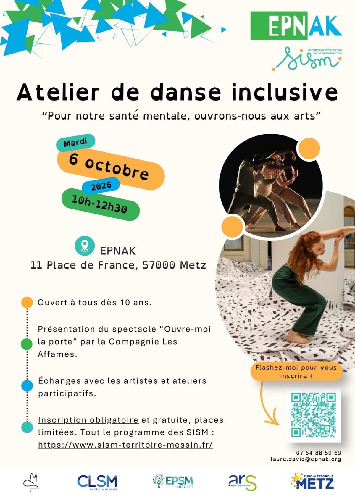 Inclusive dance workshop – Ouvre-moi la porte