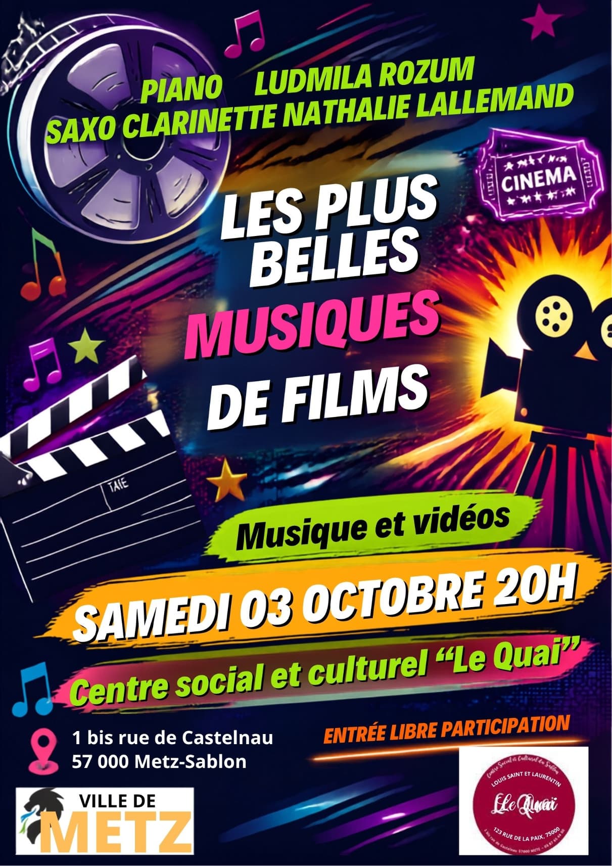 Film Music at Le Quai